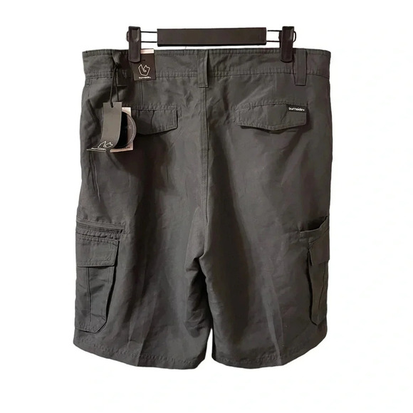 NWT BURNSIDE MENS CARGO SHORTS - Picture 2 of 3